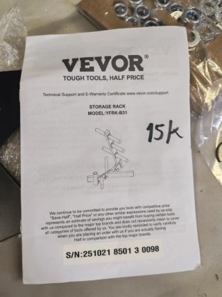 Soporte VEVOR para discos de pesas