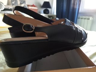 Sandali donna blu eleganti