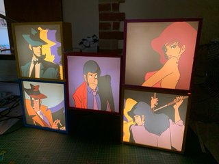 Lampada artigianale Lupin