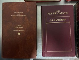 Libros encuadernado clásico variados (caja11)