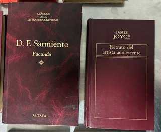 Libros encuadernado clásico variados (caja11)