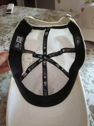 Berretto New Era NY Bianco Cotone Uomo