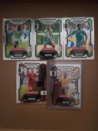 4 Cartas Panini Monopoly Mundial 2026