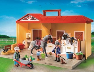 Maletín Establo Playmobil 5348