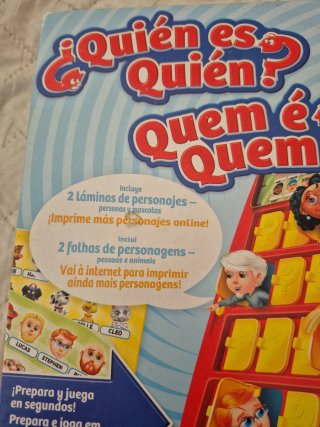 Juego ¿Quién es Quién? / Quem é Quem?
