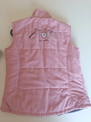 Chaleco rosa Obey talla M