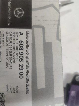 Sensores Temperatura Mercedes