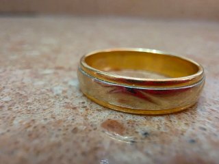 Anillo Oro 18Kt Dos Tonos