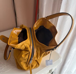 Borsa Bata Gialla Nuova