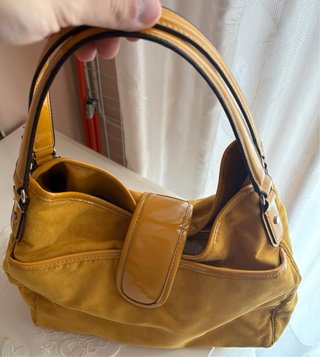 Borsa Bata Gialla Nuova