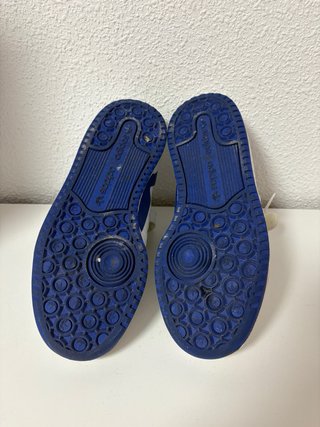 Zapatillas Adidas Forum Low Blancas y Azules