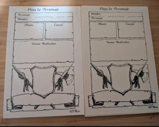 Hoja de Personaje HeroQuest