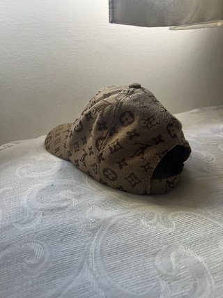 Gorra LV Beige/Marrón Estilo Louis Vuitton