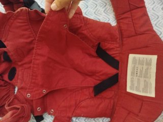 Mochila Portabebés Manduca Roja