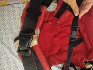 Mochila Portabebés Manduca Roja