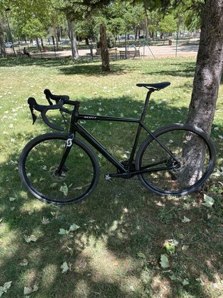 Bicicleta Scott Gravel Talla M verde metalizado