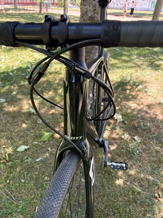 Bicicleta Scott Gravel Talla M verde metalizado