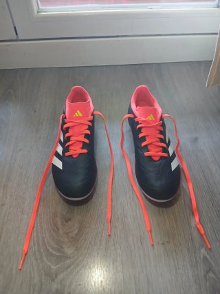 Adidas Predator originales negras/naranjas talla37