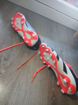 Adidas Predator originales negras/naranjas talla37
