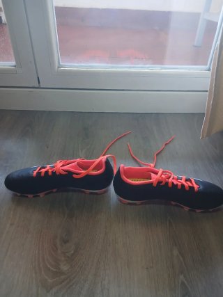 Adidas Predator originales negras/naranjas talla37