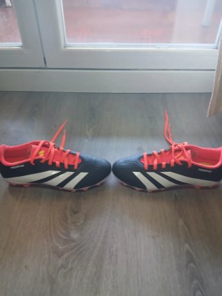Adidas Predator originales negras/naranjas talla37
