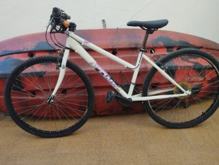 Bicicleta Montaña Junior Blanca