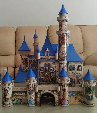 Puzzle 3D Castillo Princesas Disney