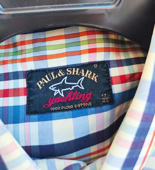 Paul & Shark Yachting Cotton Shirt Short Sleeve XL
