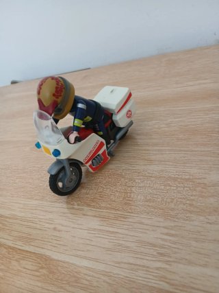 Moto Ambulancia Playmobil Como lo ves foto todo 5€