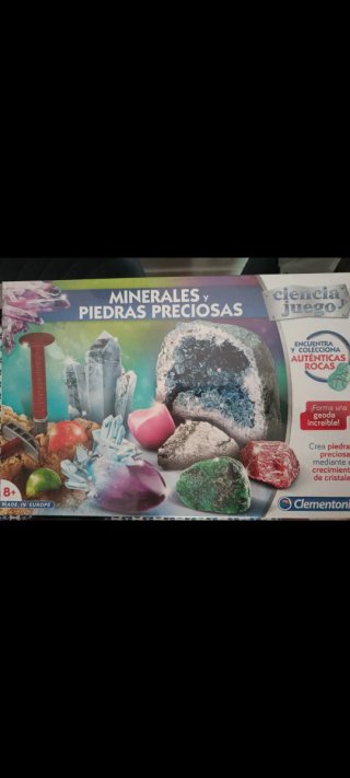 Juego Ciencia.Minerales y Piedras Preciosas,NUEVO