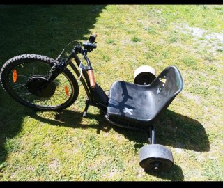 Triciclo eléctrico para drift 1500W