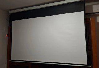 Pantalla Proyector Motorizada 100 4K Full HD