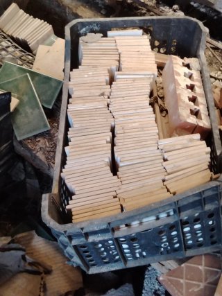 150 Azulejos Restos Obra + 50 Rueda negociable