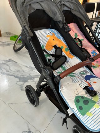 Carro gemelar Jane, con fundas