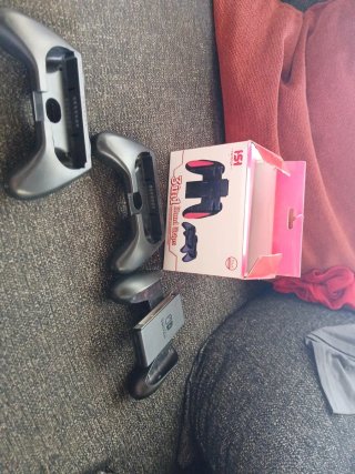 3 en 1 Hand Grips Nintendo Switch HEYSTOP