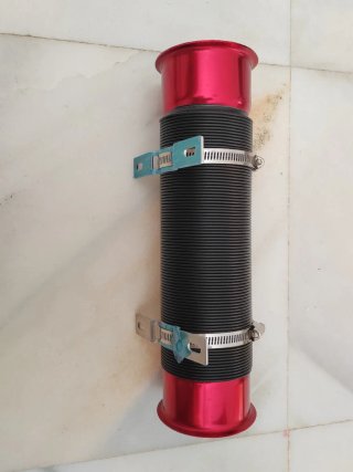 Tubo Flexible Turbo Rojo