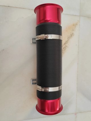 Tubo Flexible Turbo Rojo