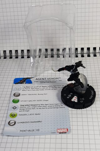 Heroclix Agent Venom M15-009 con Carta