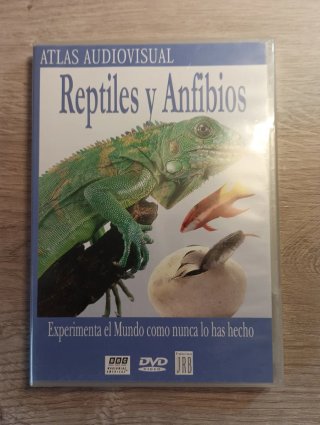 DVD Atlas Audiovisual Reptiles y Anfibios