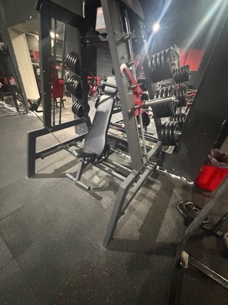 Press de Hombro y press inclinado Máquina Gimnasio