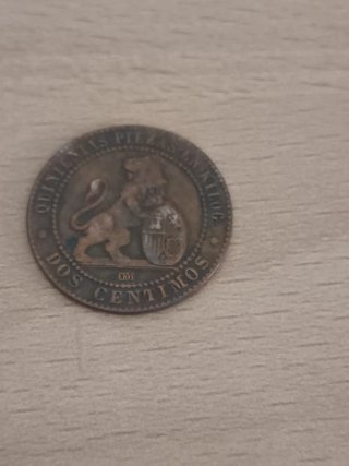 Moneda 1 Céntimo España 1906
