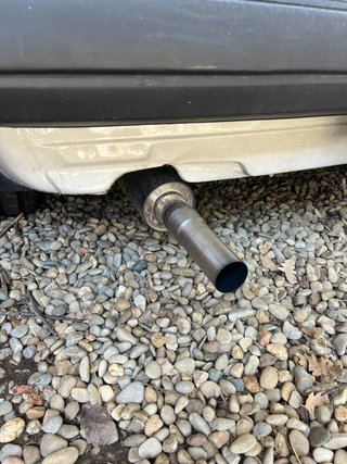 Tubo de escape Golf mk2