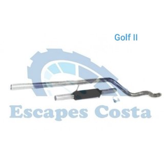 Tubo de escape Golf mk2