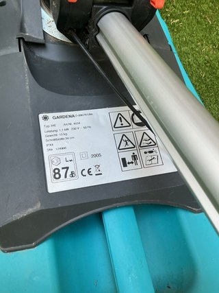Cortacésped Eléctrico Gardena 34E  Fácil manejo