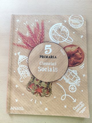 Ciencias Sociais Quinto de Primaria Anaya