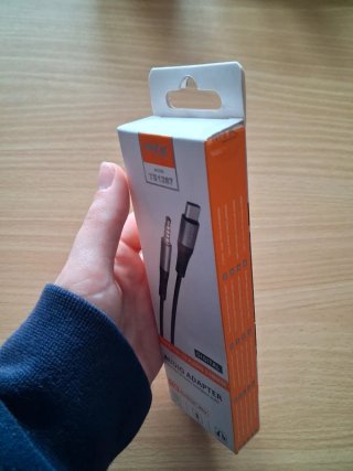 Adaptador Áudio USB-C para 3.5mm (1m)