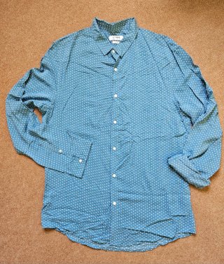 Camisa de manga larga LITMAN Algodón Talla L