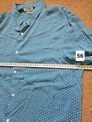 Camisa de manga larga LITMAN Algodón Talla L