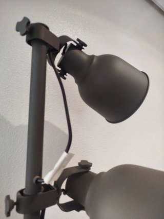 Lámpara de pie Hektar Ikea 3 focos