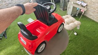 Correpasillos Fiat 500 Rojo